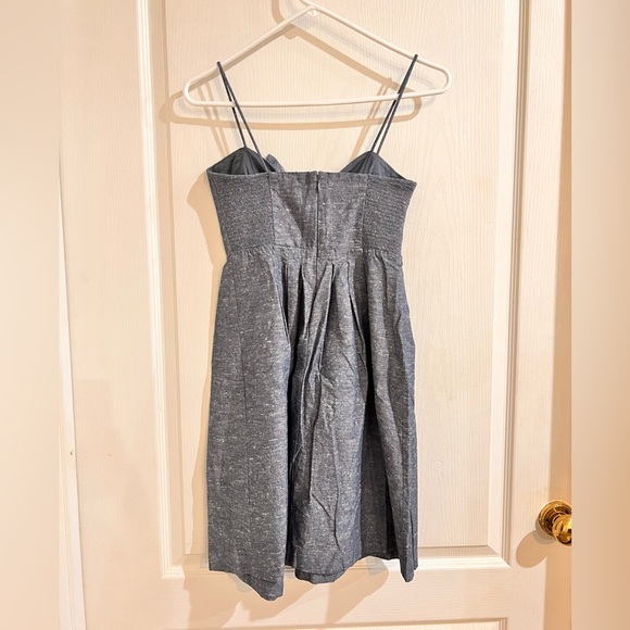 FINAL PRICE DROP Madewell Chambray Tie-Front Cutout Cami Dress - Picture 13 of 14